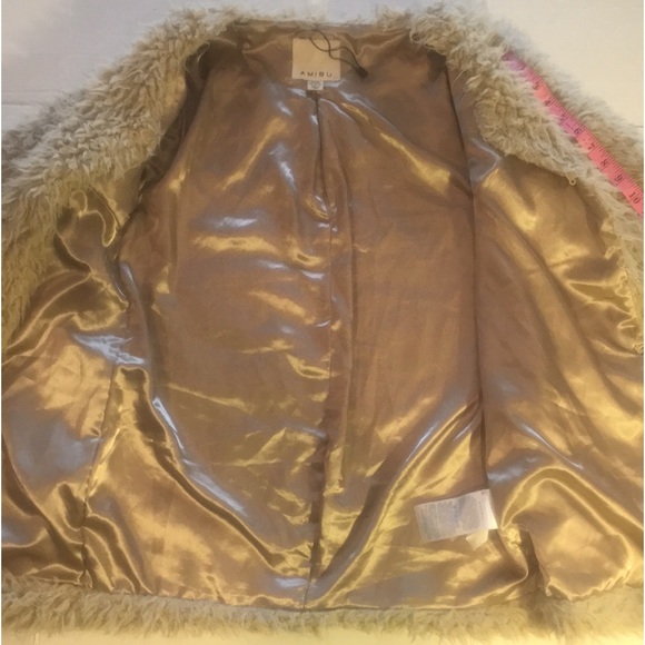6  Shearling Sherpa faux Jacket pockets lined by AMISU - Picture 10 of 16